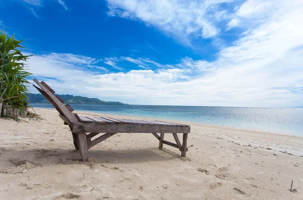 Eenzaam strand — Stockfoto