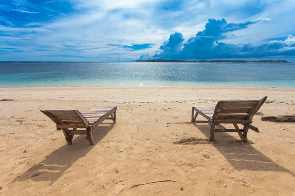Eenzaam strand — Stockfoto