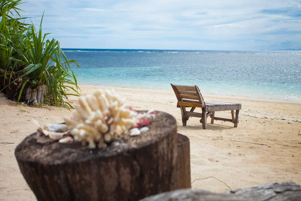 Einsamer Strand — Stockfoto