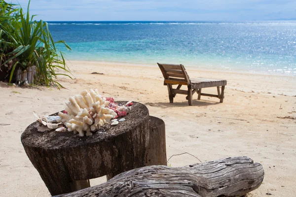 Einsamer Strand — Stockfoto