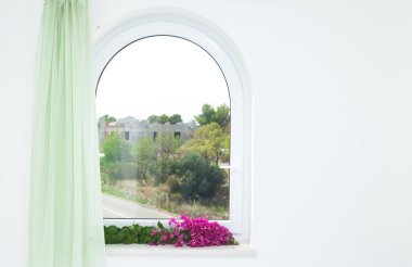 Window with view clipart
