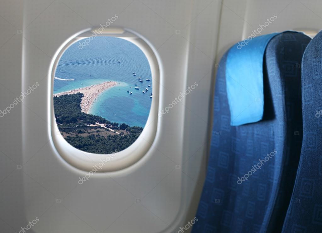 Airplane Seat And Window Stock Photo C Paulprescott 30806149