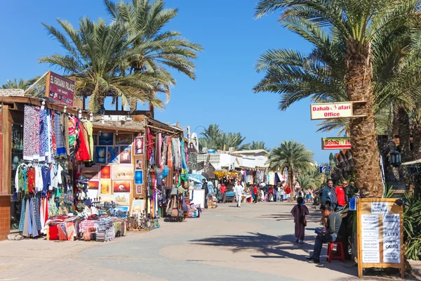 Piac-Dahab, Egyiptom — Stock Fotó