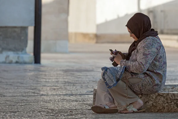 Muslimsk kvinna — Stockfoto