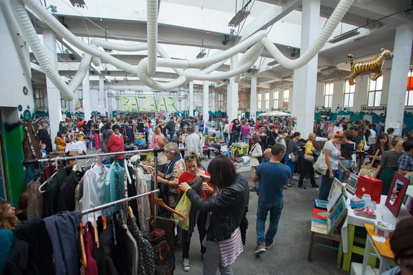 Mercado de pulgas — Fotografia de Stock