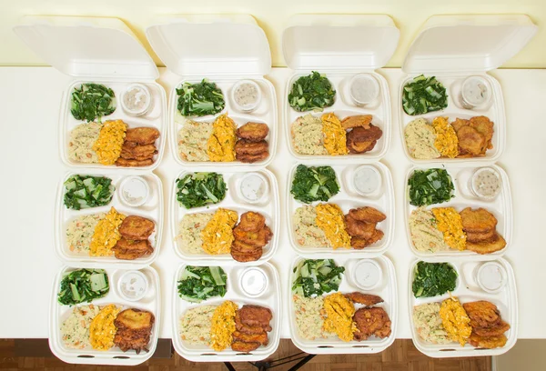 Lunch boxes — Stock Photo, Image
