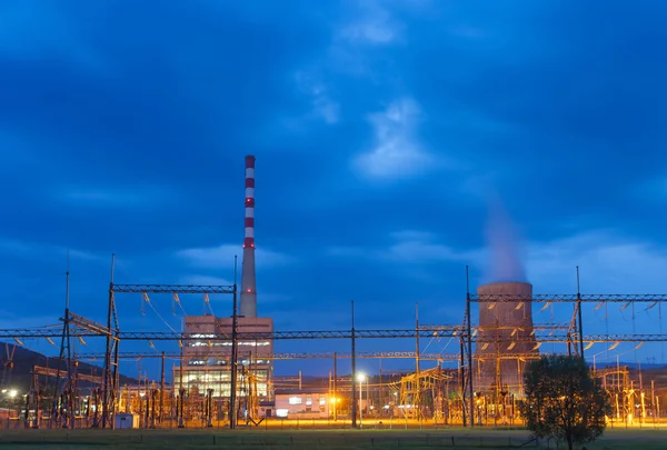 Wärmekraftwerk Pljevja — Stockfoto