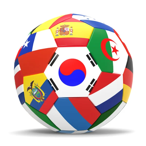 Fußballweltmeisterschaft — Stockfoto