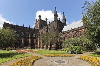 a bakmak katedral chester, cheshire, İngiltere