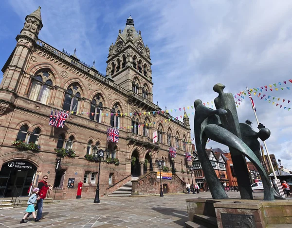 Een schot van de chester stadhuis, chester, england — Stockfoto