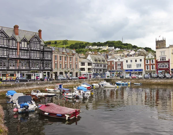 Ein Schuss Pfarrei Dartmouth, Devon, England — Stockfoto