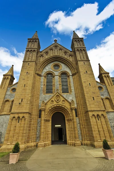 Аббатская церковь Святой Марии, или аббатство Бакфаст — стоковое фото