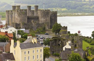 conwy, nehir conwy ve atış conwy castle