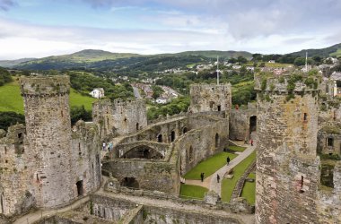 Gündüz conwy ve atış conwy castle