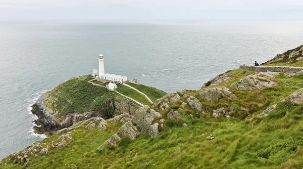 A View of South Stack Lighthouse, Wales — Stock Photo, Image