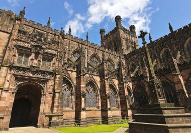 a bakmak katedral chester, cheshire, İngiltere