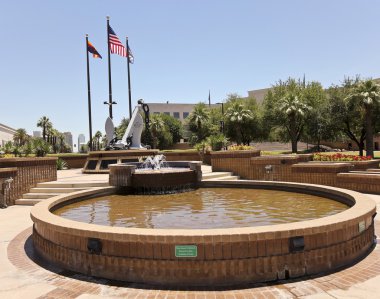 A USS Arizona Memorial in Phoenix, Arizona clipart