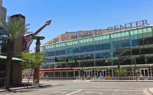 A View of US Airways Center, Phoenix, Arizona