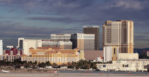 วิวเวนิสจากสนามบินนานาชาติ McCarran — ภาพถ่ายสต็อก