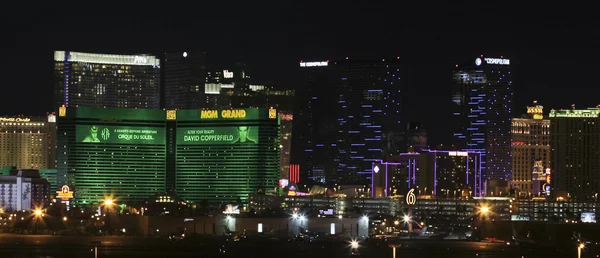 Uma MGM Grand View do Aeroporto Internacional de McCarran — Fotografia de Stock