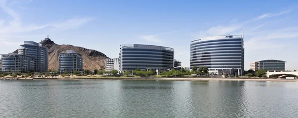 A Hayden Ferry Lakeside Panorama View, Tempe — Stock Photo, Image
