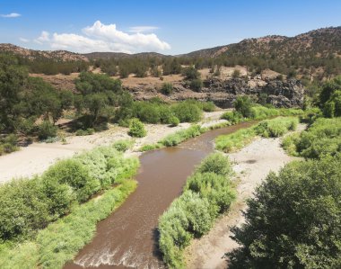 muddy creek bir kanyonda çalışır