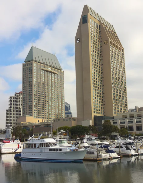 Ein Hyatt Manchester grand gedreht, San diego — Stockfoto