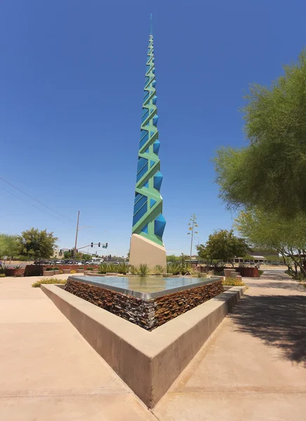 A Frank Lloyd Wright Spire Day Shot — Stock Photo, Image