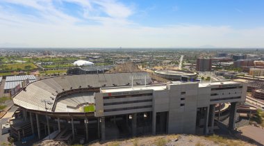 sun devil Stadyumu vurdu, tempe, arizona