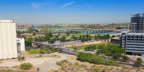 A Mill Avenue and Rio Salado Parkway Shot — Stock Photo, Image