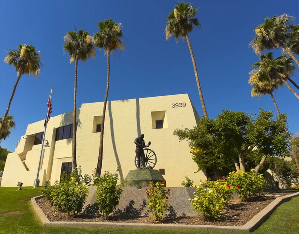 Girato con un corridoio di città di scottsdale, scottsdale, arizona — Foto Stock