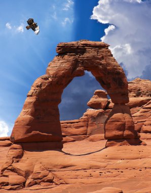 Şahin hassas kemer, arches national park