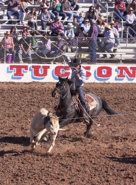 Fiesta de los vaqueros, tucson, arizona a la