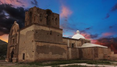 An Old Mission, Tumacacori National Historical Park clipart