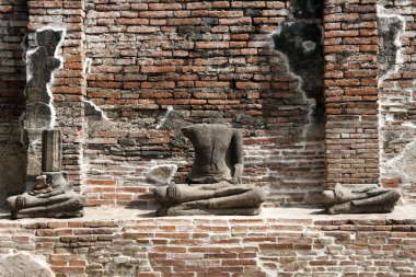 başsız buddha Tapınağı'nda Harabeleri