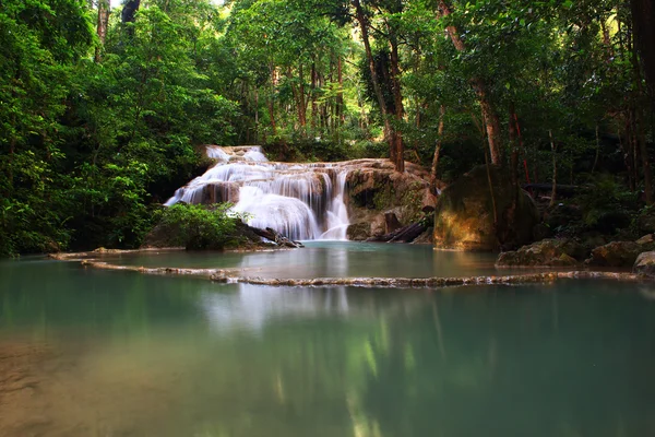 Водопад Эраван, Канчанабури, Таиланд — стоковое фото