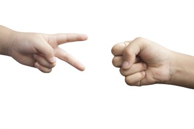 kaya kağıdı ve makas eller kumar