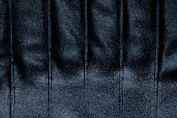 Luxus schwarzes Leder — Stockfoto