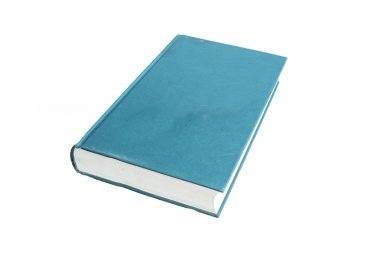 Beyaz arka plan üzerinde izole ciltli kitap