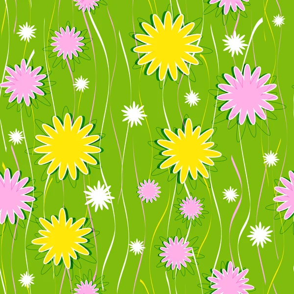 Λουλούδι άνευ ραφής — Διανυσματικό Αρχείο