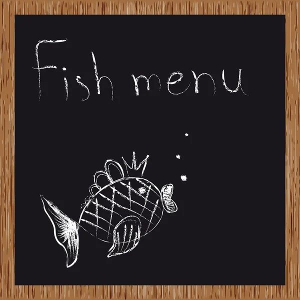 Modèle de menu d'un restaurant — Image vectorielle