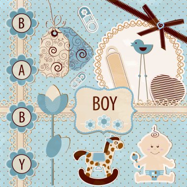 Scrapbook bebek çocuk seti