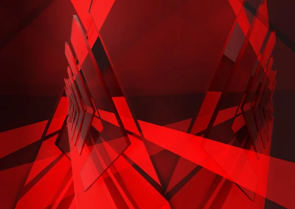 Abstract touch screen interface Red glass background — Stock Photo, Image