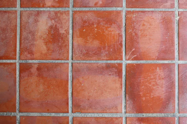 Red floor tile — Stock Photo, Image