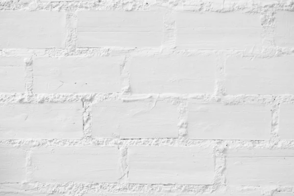 White Brick Wall Texture Background — Stock Photo, Image