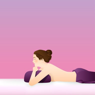 Spa tedavisi vektör