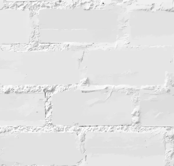 White brick wall,vector / seamless — Stock Vector
