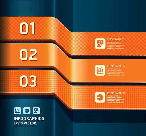 Gráfico de diagrama de flecha infográfica. Detallado / se puede utilizar para la información — Vector de stock