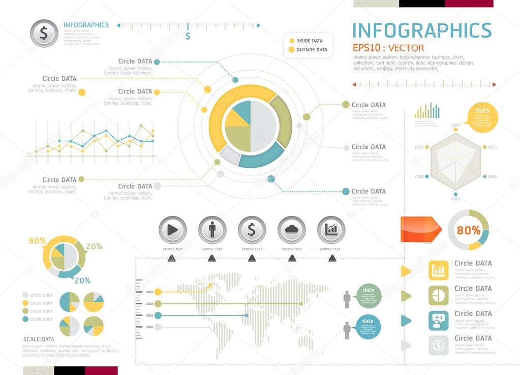 infographic vector