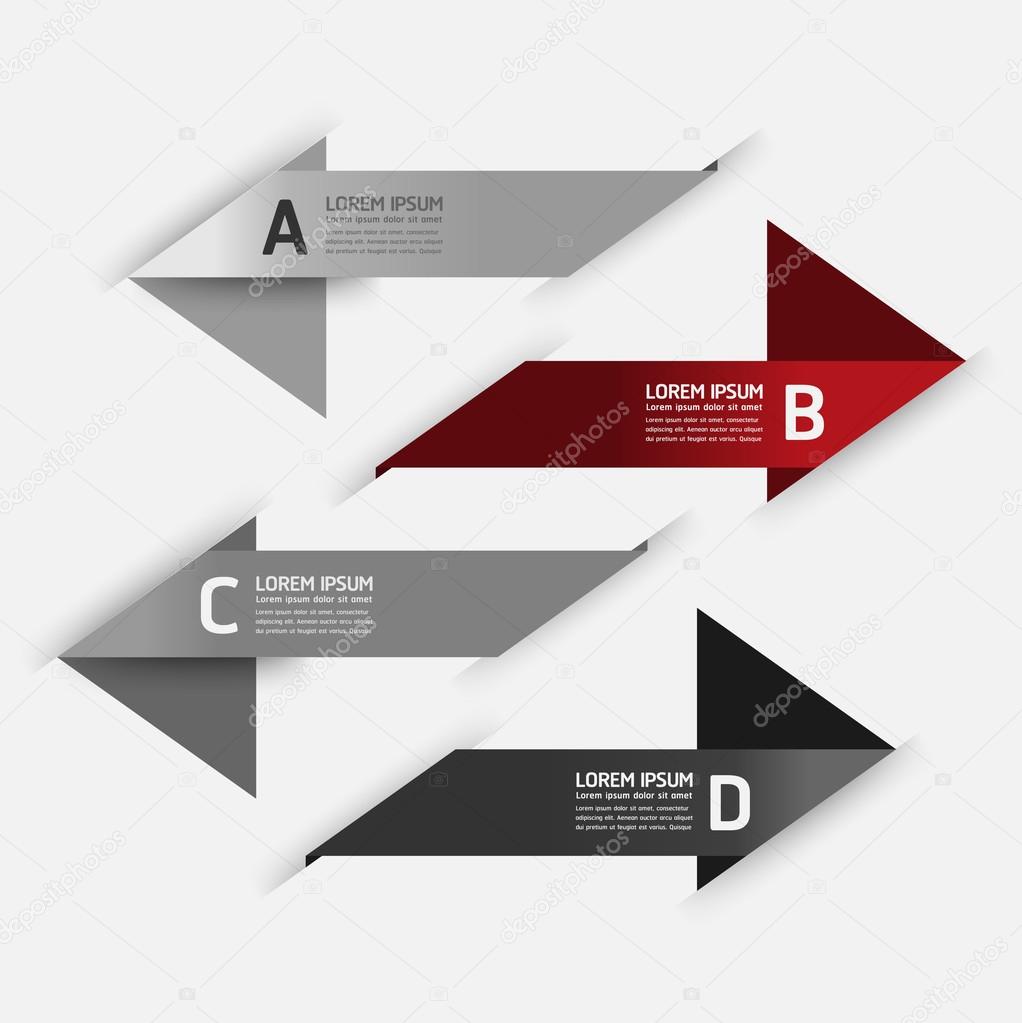 Modern Design template soft colour, can be used for infographic
